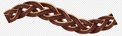 Leather bracelet (dark brown)